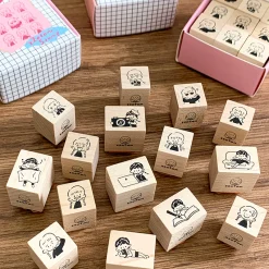 Molinta Wooden Stamp Set – Daily Life Vol. 2 — gallery