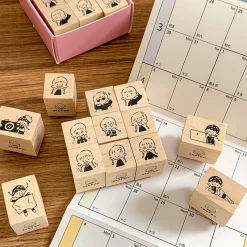 Molinta Wooden Stamp Set – Daily Life Vol. 2 — gallery