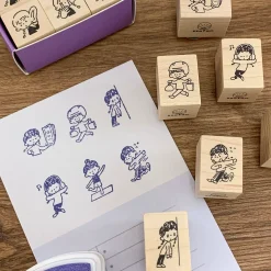 Molinta Wooden Stamp Set – Daily Life Vol. 4 — gallery