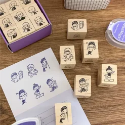 Molinta Wooden Stamp Set – Daily Life Vol. 4 — gallery
