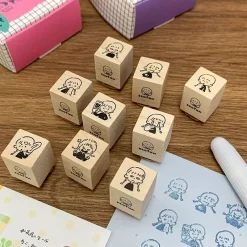 Molinta Wooden Stamp Set – Daily Life Vol. 4 — gallery