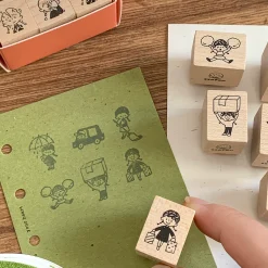 Molinta Wooden Stamp – Shopping — gallery