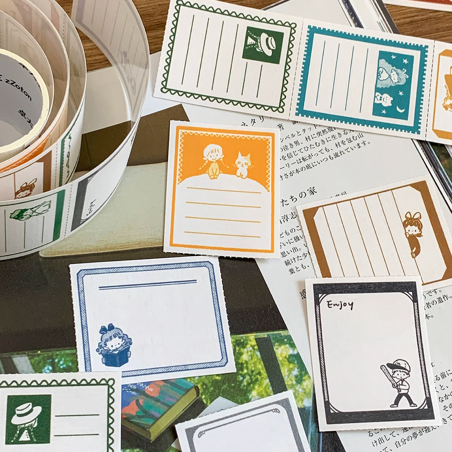 Molinta Writable Memo Roll – A Letter From The Past — gallery