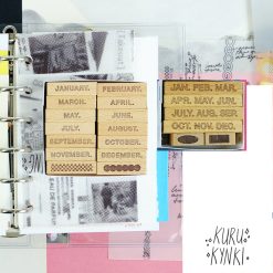 Kurukynki Monthly Rubber Stamps
