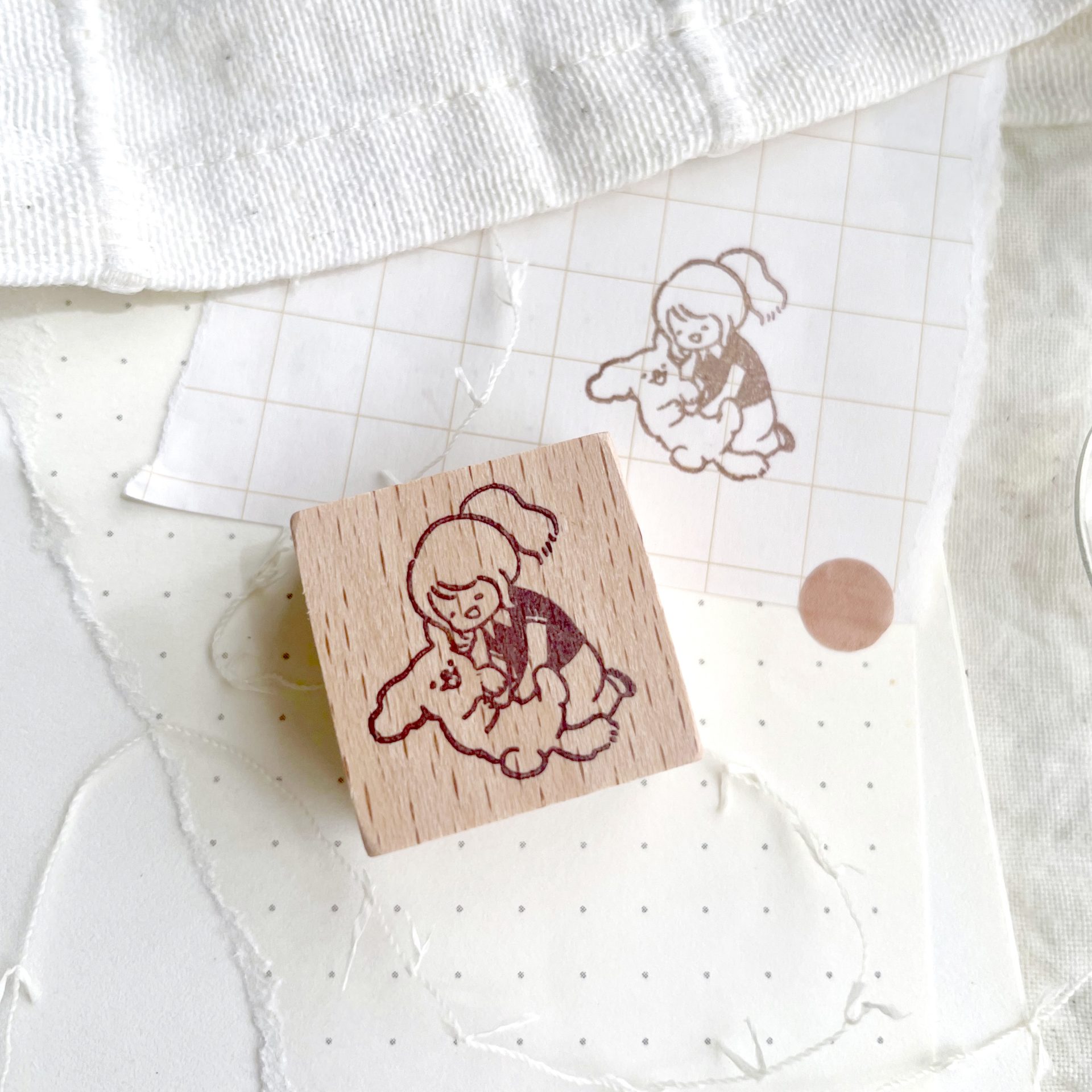 Ms Bulat Rubber Stamp – Belly Bliss