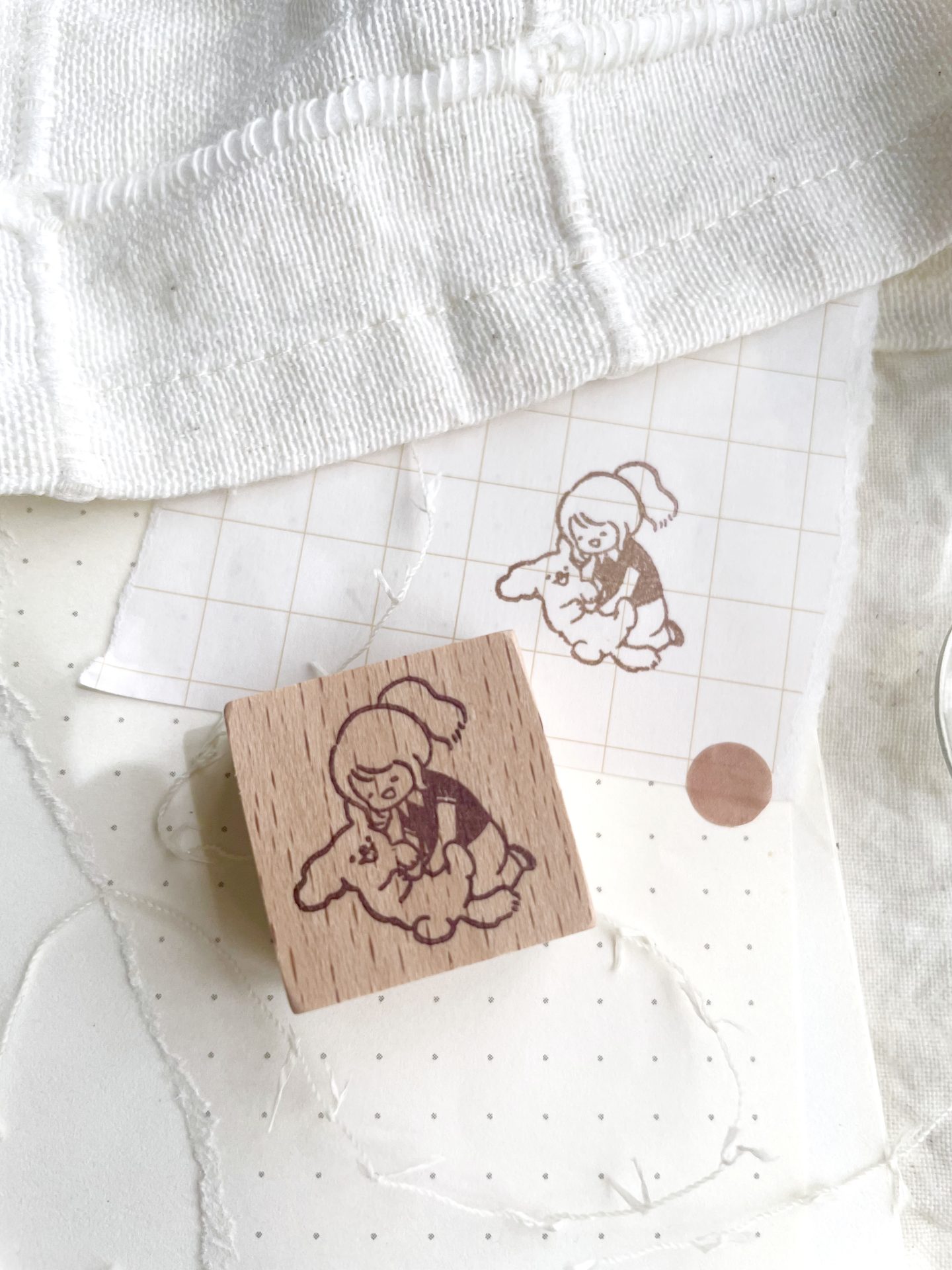 Ms Bulat Rubber Stamp – Belly Bliss — gallery