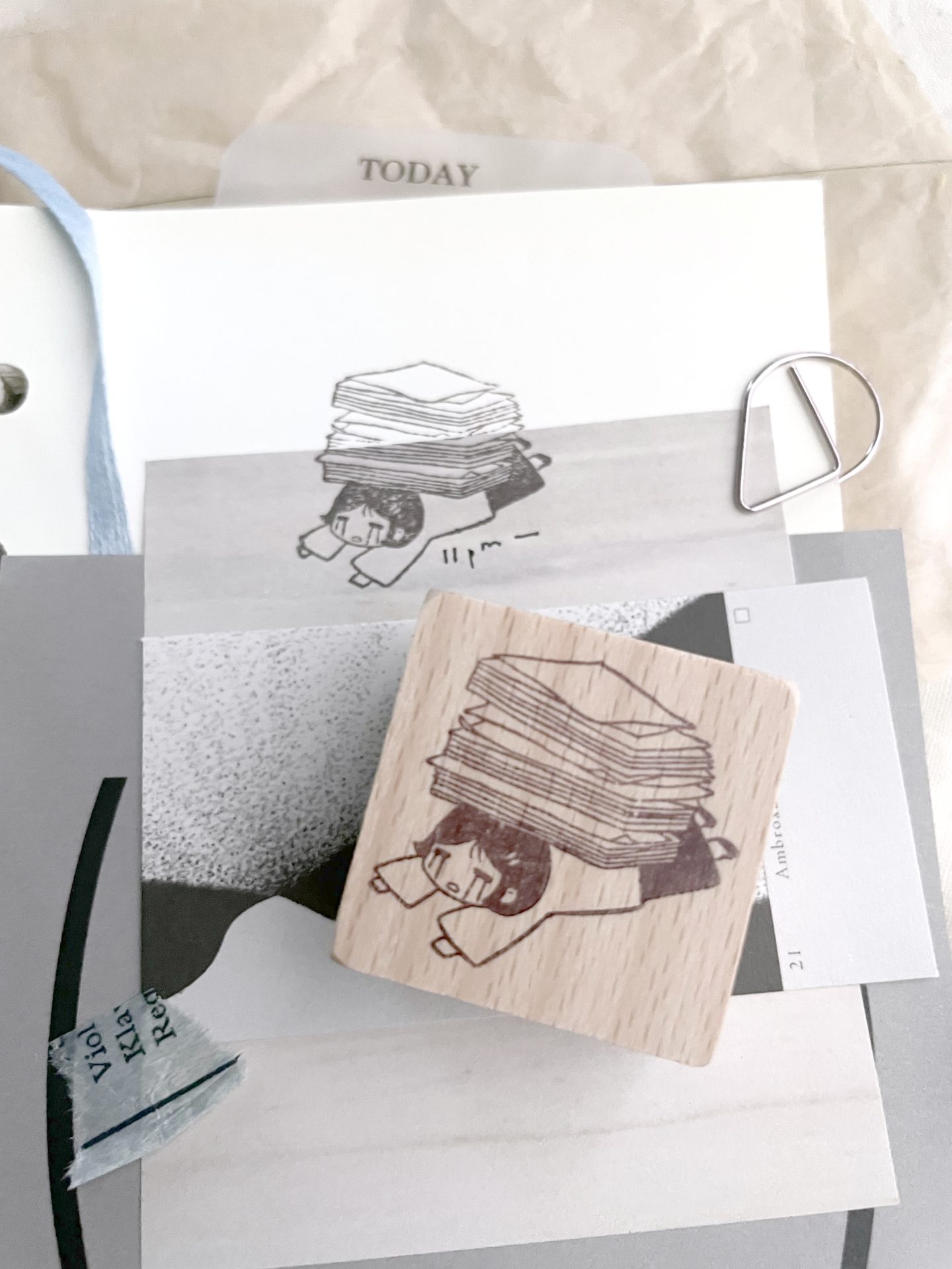 Ms Bulat Rubber Stamp – Buried Alive