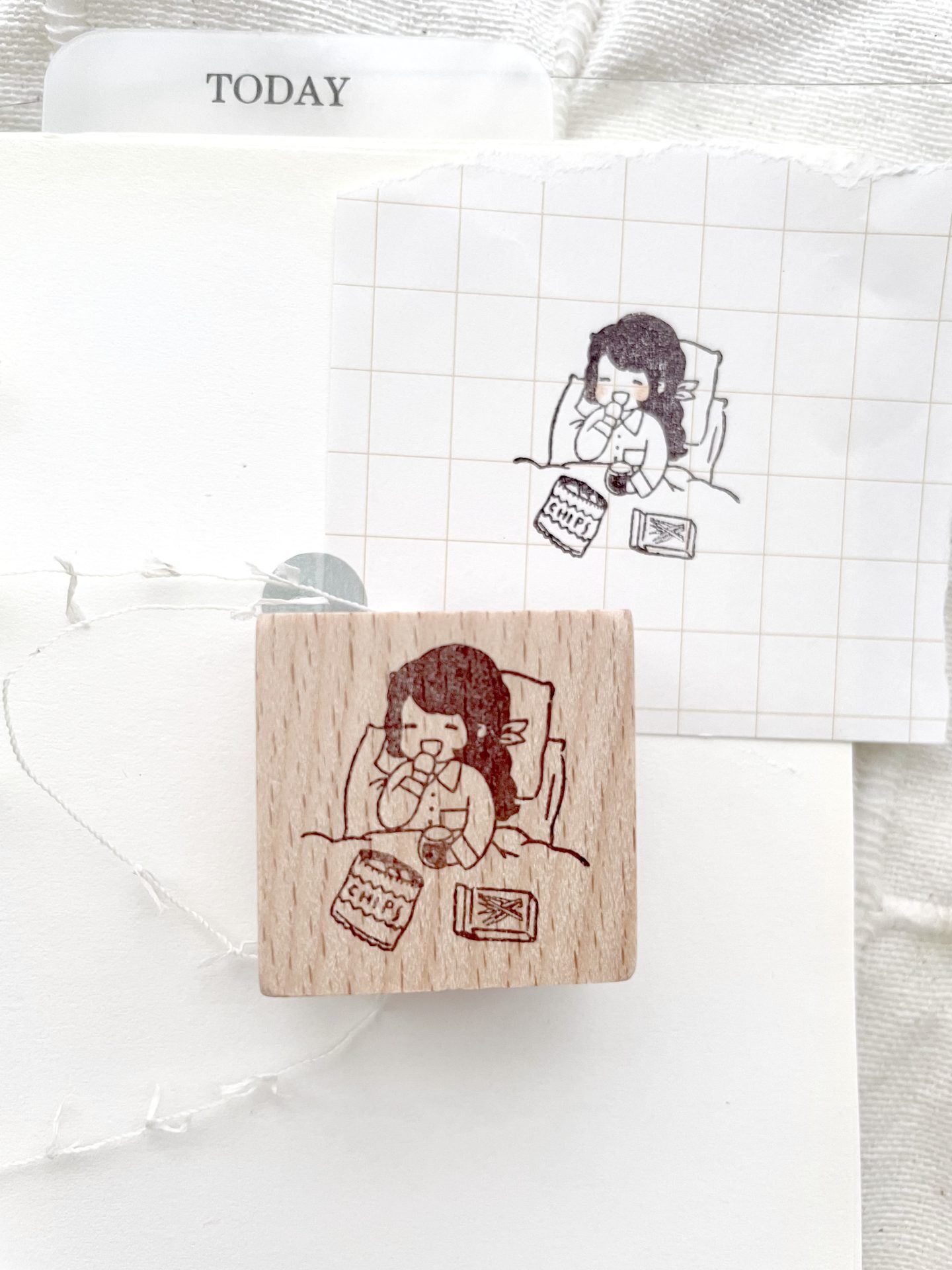 Ms Bulat Rubber Stamp – Fully Spoilt
