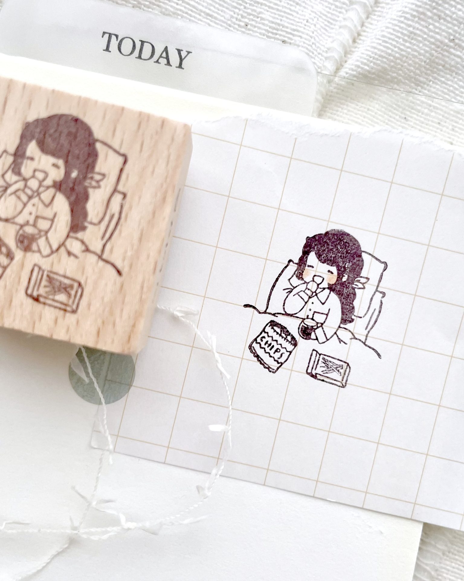 Ms Bulat Rubber Stamp – Fully Spoilt — gallery
