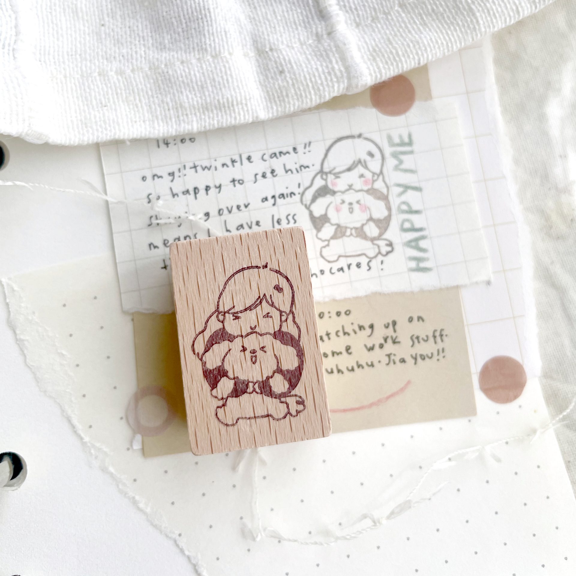 Ms Bulat Rubber Stamp – Furry Therapy