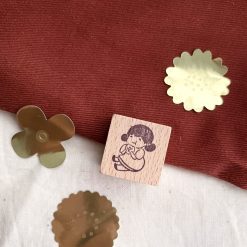 Ms Bulat Rubber Stamp - Happy Meal