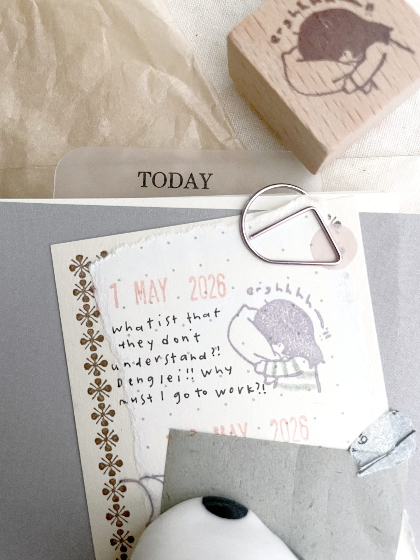 Ms Bulat Rubber Stamp – Pillow Rant — gallery