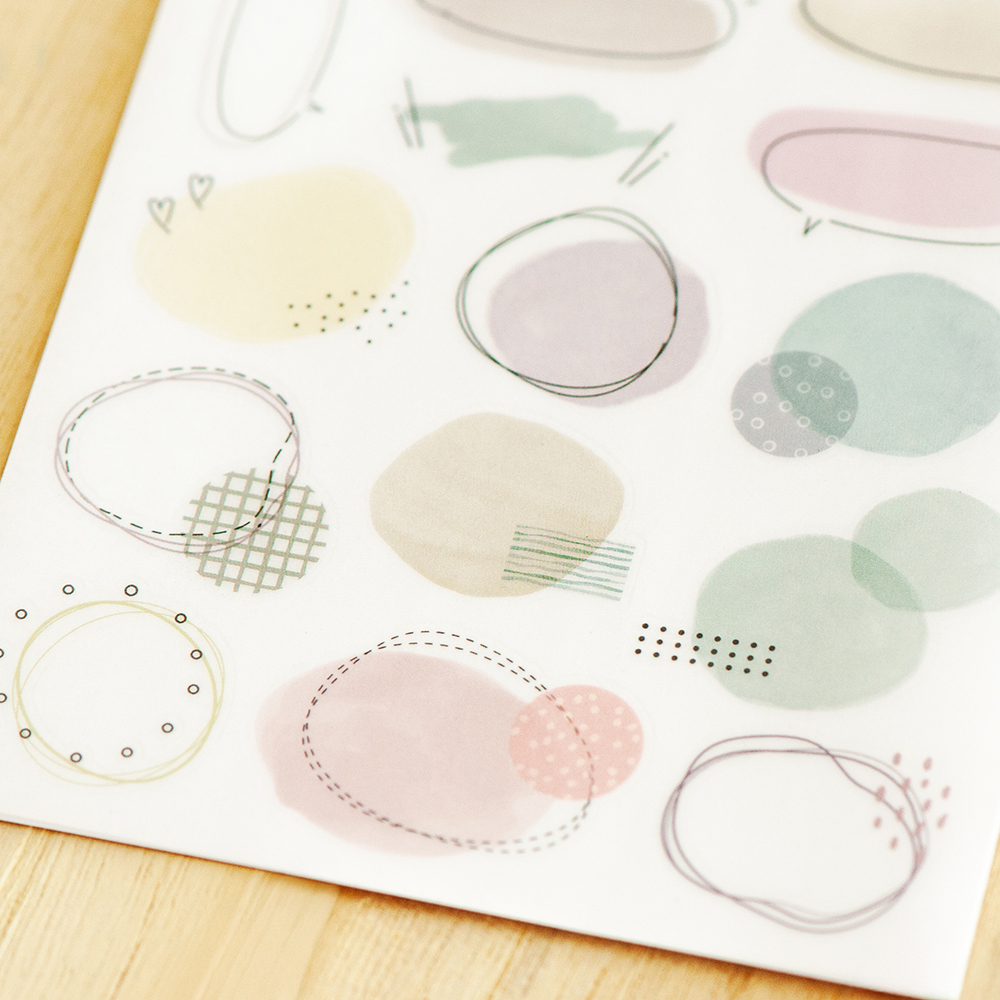 MU Print-On Stickers - no. 274