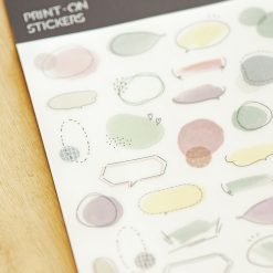 MU Print-On Stickers - no. 274