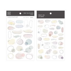 MU Print-On Stickers - no. 274