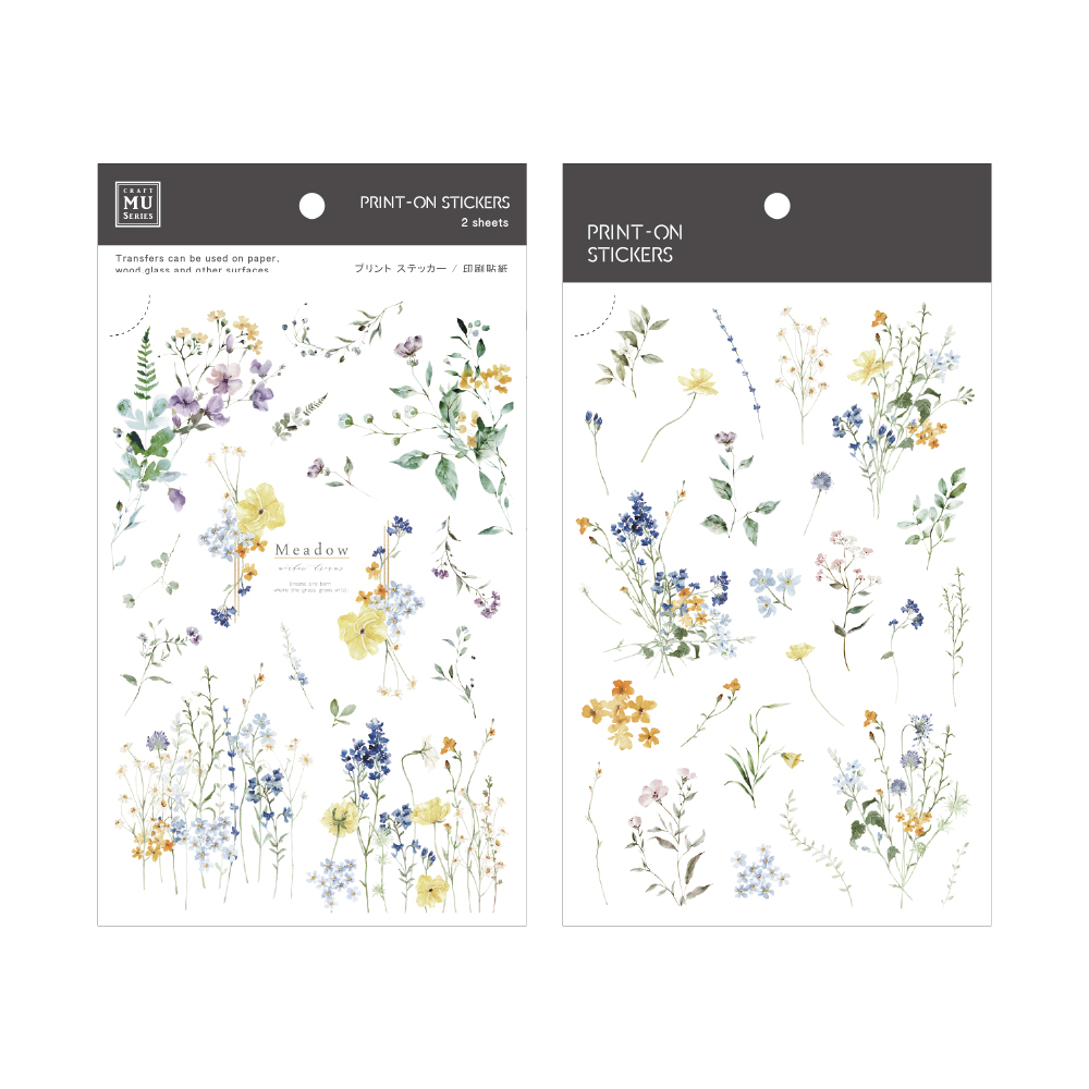 MU Print-On Stickers - no. 277
