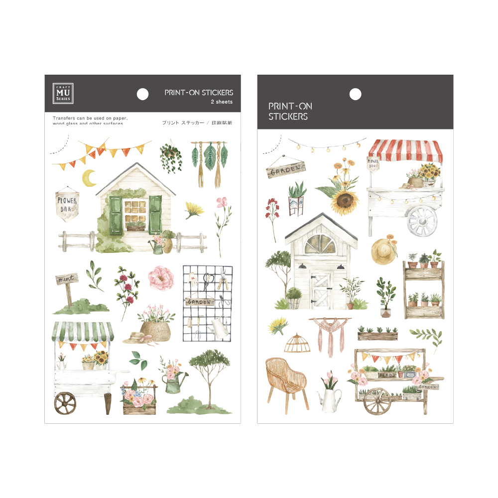 MU Print-On Stickers - no. 278