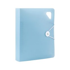 Nakabayashi Katazuku Accordion File A5 – Mist Blue