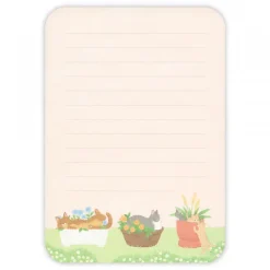 NB Wanowa Nyantomo Cats Letter Set - Flower Garden - Image 3