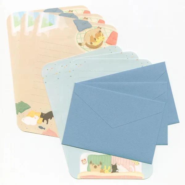 NB Wanova Nyantomo Animals Letter Set - Goodnight