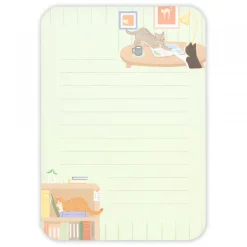 NB Wanova Nyantomo Cats Letter Set - On the Desk