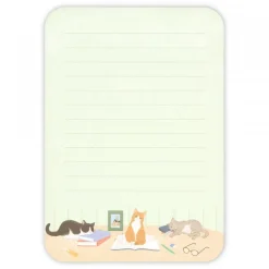 NB Wanova Nyantomo Cats Letter Set - On the Desk