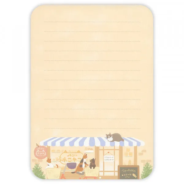 NB Wanova Nyantomo Cats Letter Set - Town