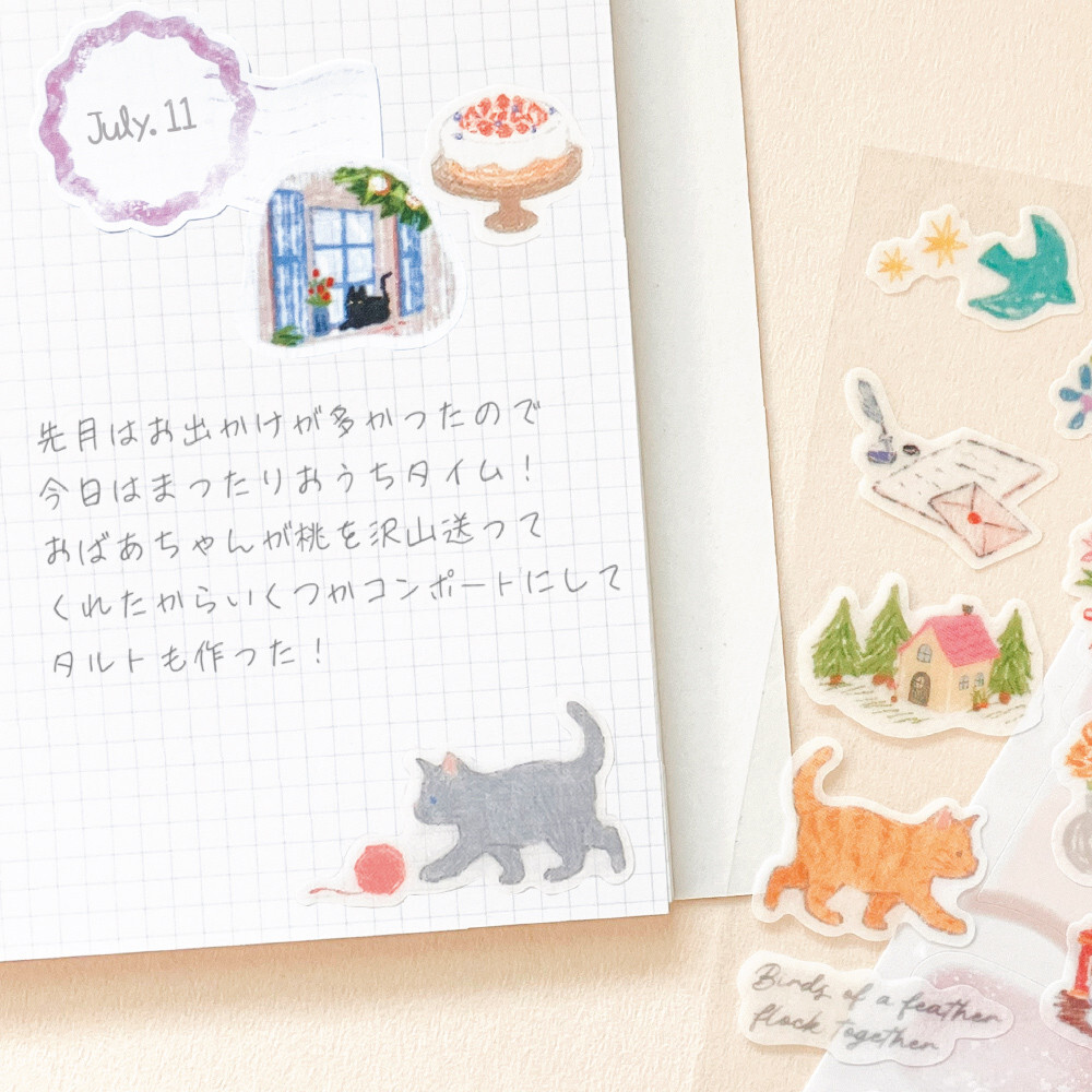 NB Wanowa Deco Time Stickers – Cat — gallery