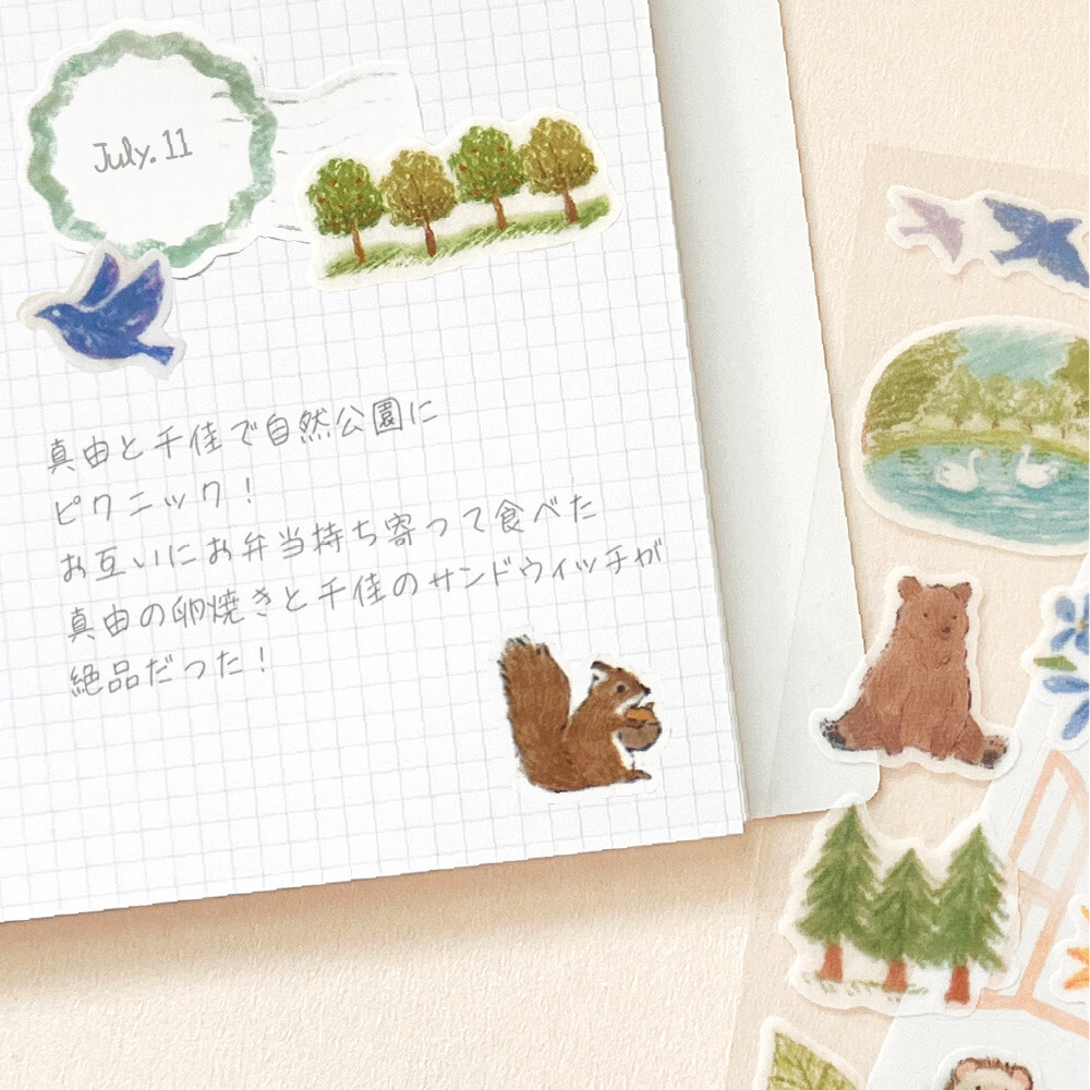 NB Wanowa Deco Time Stickers – Forest Animals — gallery