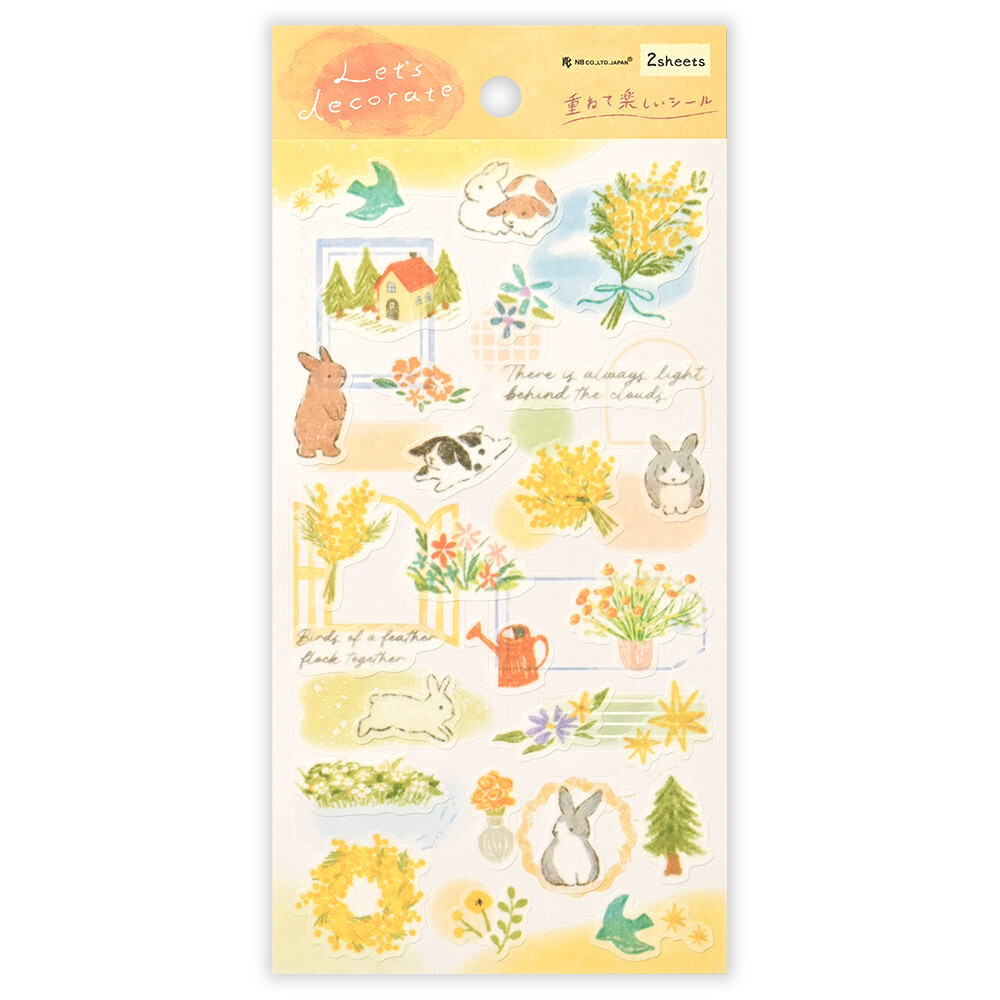 NB Wanowa Deco Time Stickers – Rabbit