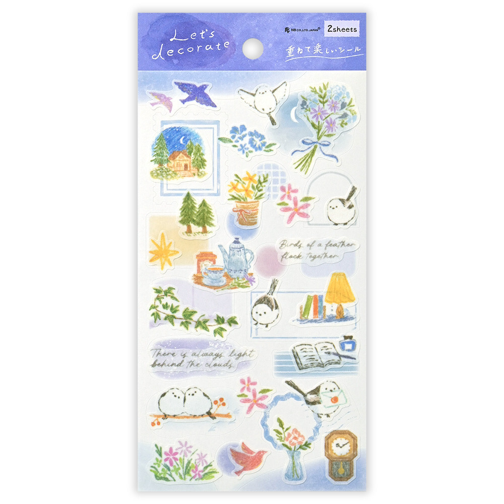 NB Wanowa Deco Time Stickers – Shimaenaga