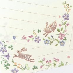 NB Wanowa Fleurs et Chance Letter Pad – Fête