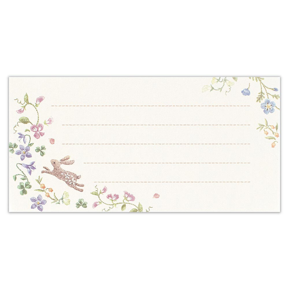 NB Wanowa Fleurs et Chance Letter Pad – Fête — gallery