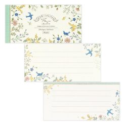 NB Wanowa Fleurs et Chance Letter Pad – Merci — gallery