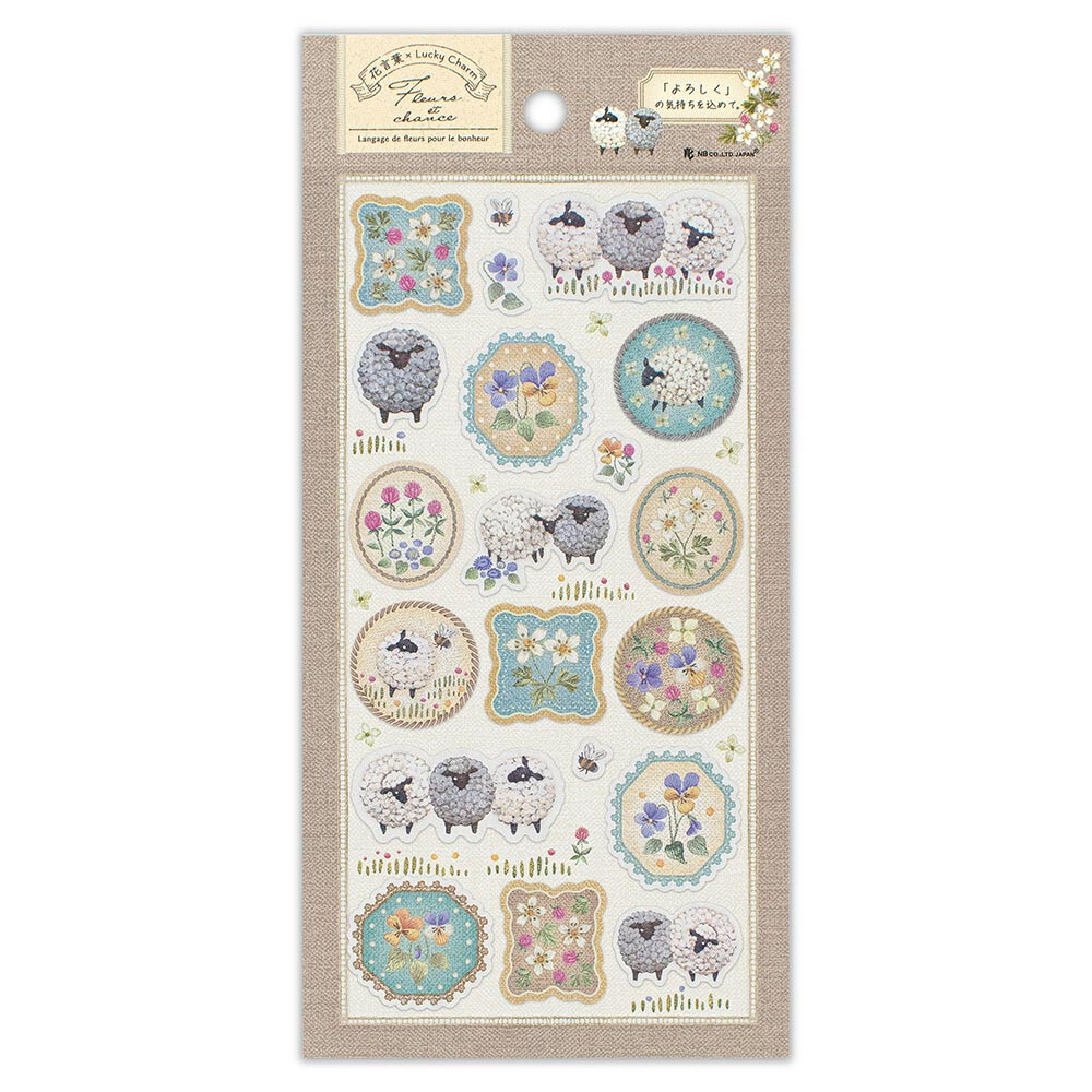 NB Wanowa Fleurs et Chance Stickers – Chère