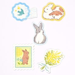 NB Wanowa My Mood Flake Stickers – Bunnies — gallery