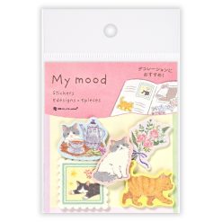 NB Wanowa My Mood Flake Stickers – Cats