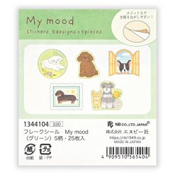 NB Wanowa My Mood Flake Stickers – Dogs — gallery