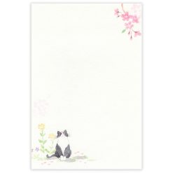 NB Wanowa Necorobi Letter Set – Cat Blossom Viewing — gallery