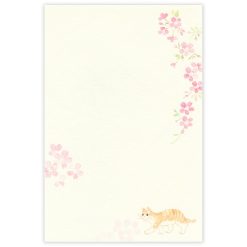 NB Wanowa Necorobi Letter Set – Cat Blossom Viewing — gallery