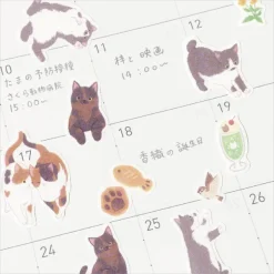 NB Wanowa Nyantomo Cats Stickers - Town - Image 2