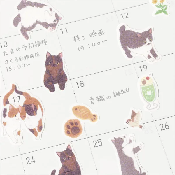 NB Wanowa Nyantomo Cats Stickers - Town - Image 2