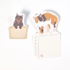 NB Wanowa Nyantomo Cats Sticky Notes - Town