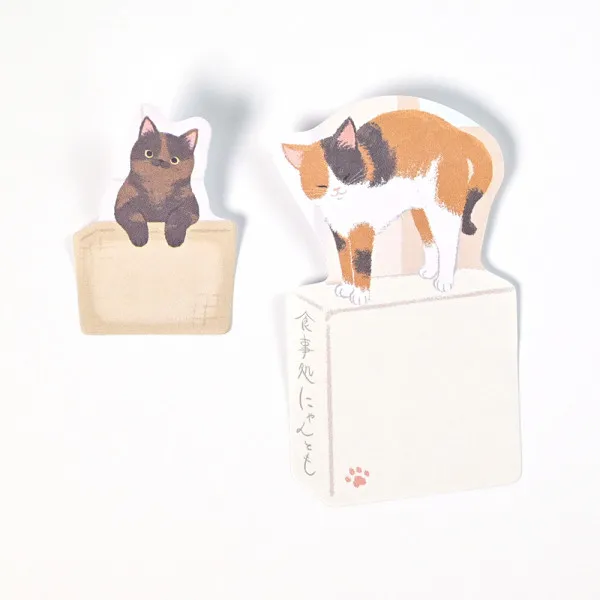 NB Wanowa Nyantomo Cats Sticky Notes - Town