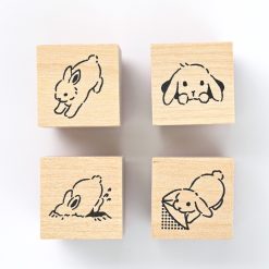 NB Wanowa Wooden Stamp Set – Rabbit — gallery