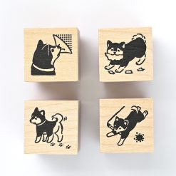 NB Wanowa Wooden Stamp Set – Shiba — gallery