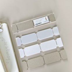 Nove Jourt'aime Ticket Memo Sheets