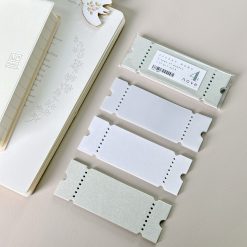 Nove Jourt'aime Ticket Memo Sheets
