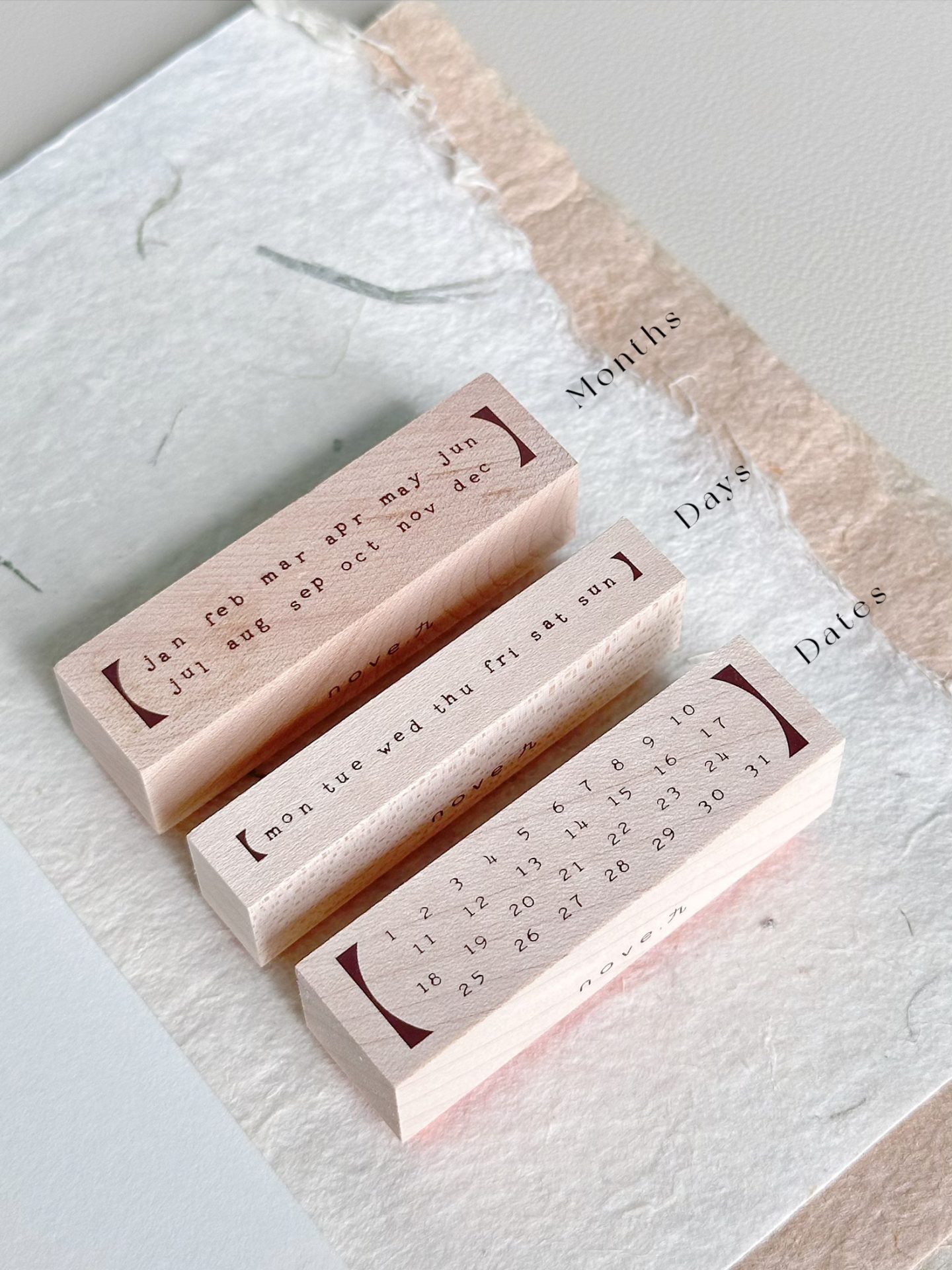 Nove Jourt'aime Rubber Stamps