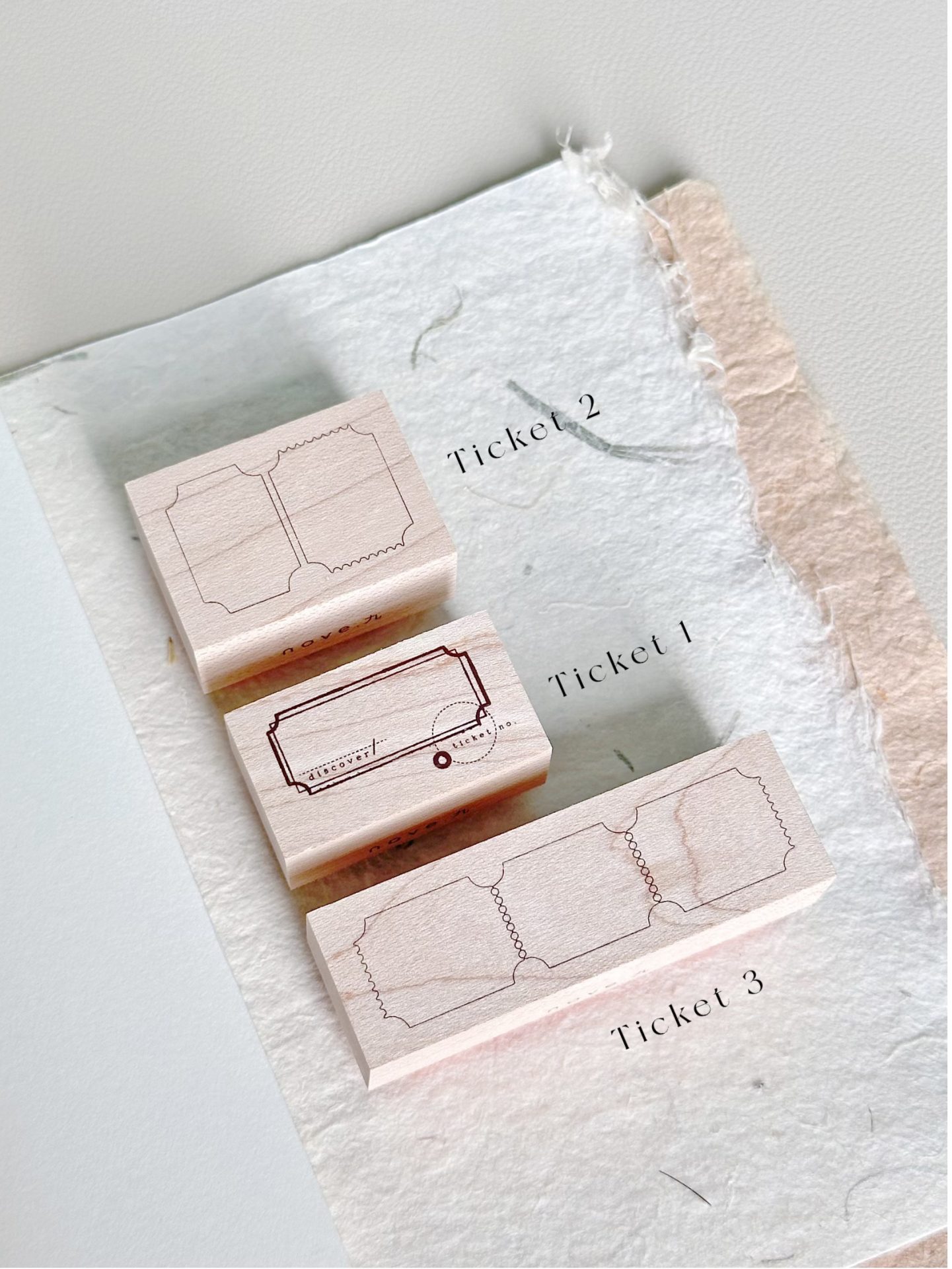 Nove Jourt'aime Rubber Stamps